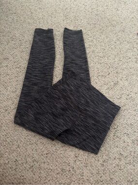 lululemon athletica Black Heathered Leggings